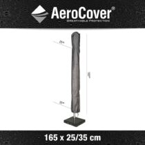Aerocover Parasolhoes Antraciet 165x25/35 Parasols