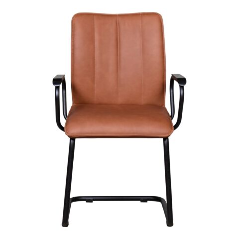 Armstoel Alvadas Cognac Stoelen Leder