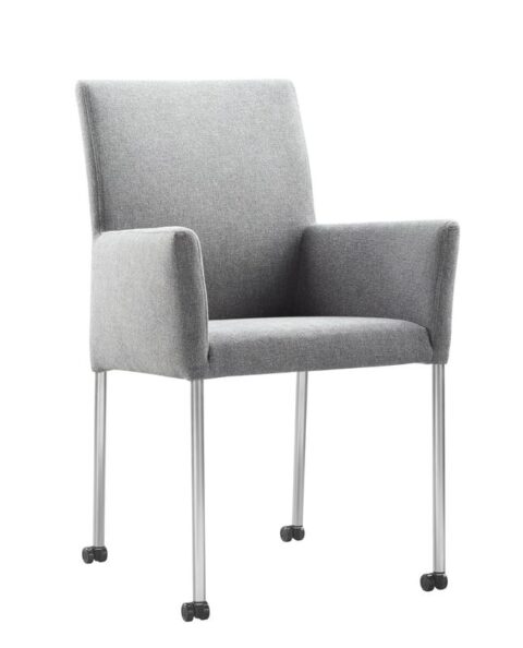 Armstoel Aurino Zinc Stoelen Stof