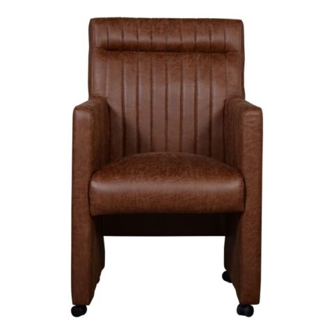 Armstoel Brooks Cognac Stoelen Stof