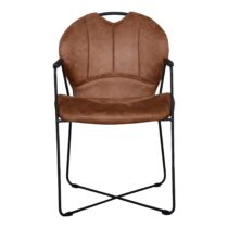 Armstoel Gusto Cognac Stoelen Hout