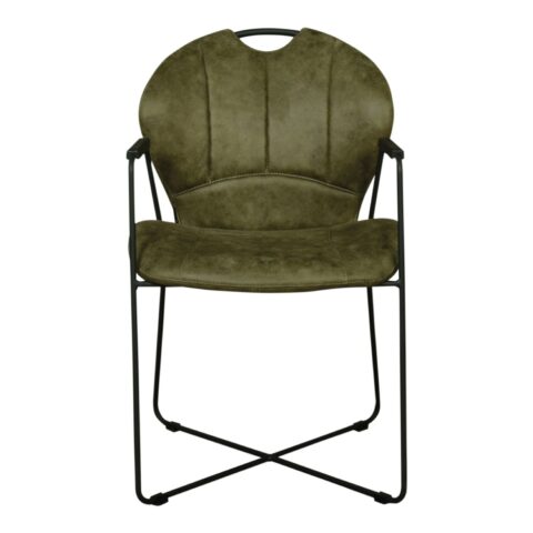 Armstoel Gusto Olive Stoelen Stof