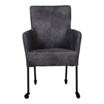 Armstoel Semonzo Grey Stoelen Stof