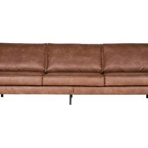 BePureHome Bank Rodeo 3-Zits Cognac Banken Leder