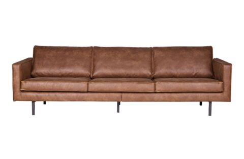 BePureHome Bank Rodeo 3-Zits Cognac Banken Leder