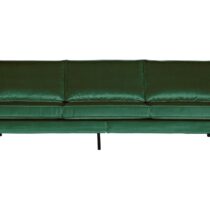 BePureHome Bank Rodeo 3-Zits Velvet Green Forest Banken Stof