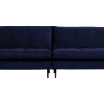 BePureHome Bank Rodeo Classic 3-Zits Velv Darkblue Banken Stof