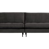 BePureHome Bank Rodeo Classic 3-Zits Velvet Antra. Banken Stof