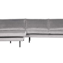 BePureHome Chaise Longue Links Rodeo Lichtgr. Banken Stof