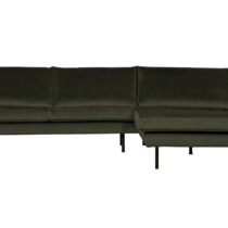 BePureHome Chaise Longue Rechts Rodeo D.Green Banken Stof