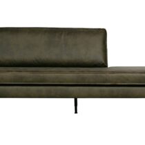 BePureHome Daybed Rodeo Left Army Banken Leder