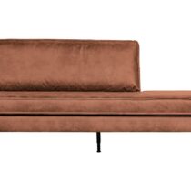 BePureHome Daybed Rodeo Left Cognac Banken Leder