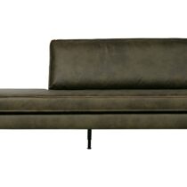 BePureHome Daybed Rodeo Right Army Banken Leder