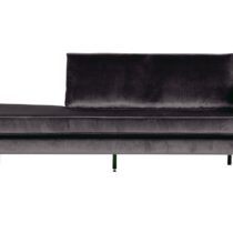 BePureHome Daybed Rodeo Right Velvet Antraciet Banken Stof