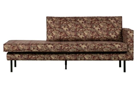 BePureHome Daybed Rodeo Right Velvet Bouq Chestnut Banken Stof