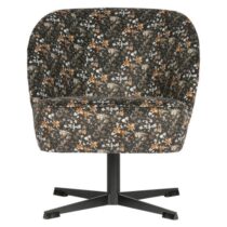 BePureHome Draaifauteuil Vogue Aquarel Fauteuil Stof