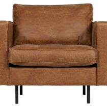 BePureHome Fauteuil Rodeo Classic Cognac Fauteuil Leder