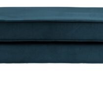 BePureHome Hocker Rodeo Velvet Blue Banken Stof