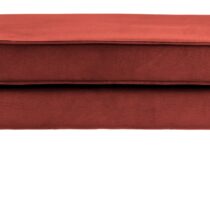 BePureHome Hocker Rodeo Velvet Chestnut Banken Stof