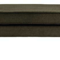 BePureHome Hocker Rodeo Velvet Dark Green Banken Stof