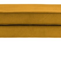 BePureHome Hocker Rodeo Velvet Oker Banken Stof