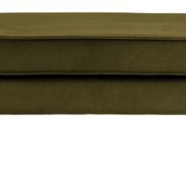 BePureHome Hocker Rodeo Velvet Olive Banken Stof