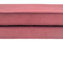 BePureHome Hocker Rodeo Velvet Pink Banken Stof