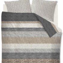 Beddinghouse DBO Valdemar Grey 200x200/220 Flanel Beddengoed Flanel