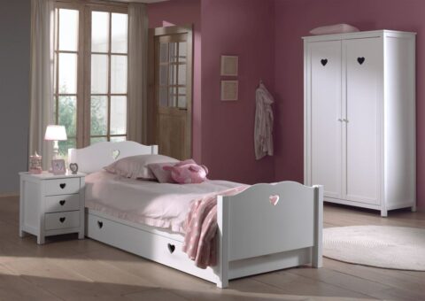 Bedlade Amori Kinder- / Tienerkamers MDF / Meubelplaat