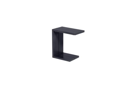 Bijzettafel Cube Zwart Tuinmeubelen Aluminium