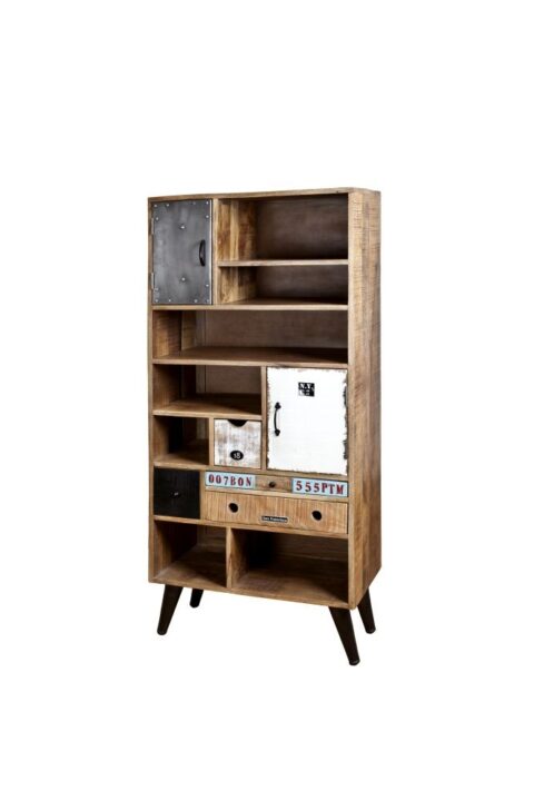 Boekenkast Industrial 22515 Kasten Hout