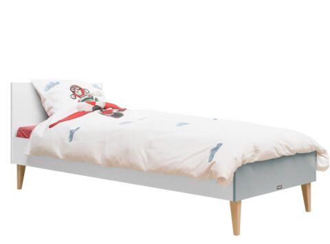 Bopita Bed Emma White/Grey 90x200 Kinder- / Tienerkamers