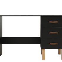 Bopita Bureau Floris Black/Natural Kinder- / Tienerkamers MDF