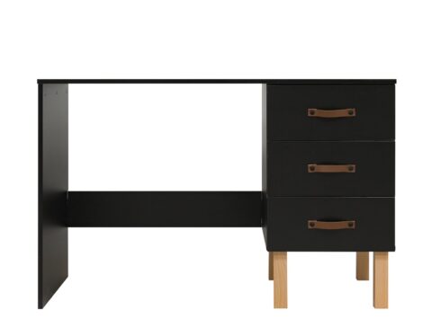 Bopita Bureau Floris Black/Natural Kinder- / Tienerkamers MDF