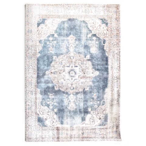 Carpet Florence 160x230 cm - Beige / blue Vloerkleden Polyester