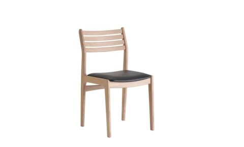 Casø Furniture Stoel Anne Zwart Stoelen Leder