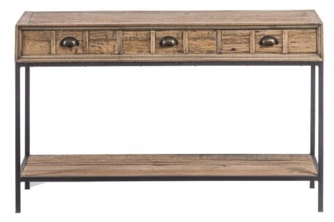 Console Brethon 3 Laden Kasten Hout