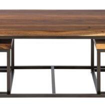 DTP Home Coffee Table Flare Set/3 Tafels Hout
