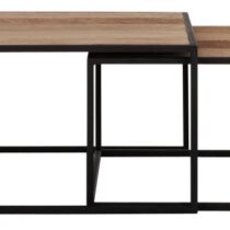 DTP Home Cosmo Salontafel Square Set/2 Tafels Hout