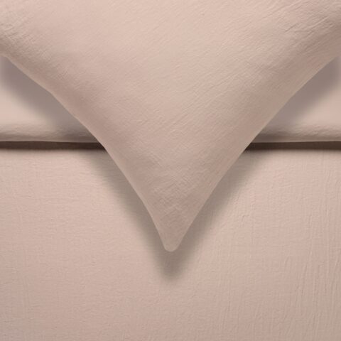 Dekbedovertrek Linen 240x220 Rose Beddengoed Katoen