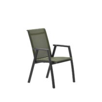 Diningfauteuil Gala Groen Tuinmeubelen Aluminium