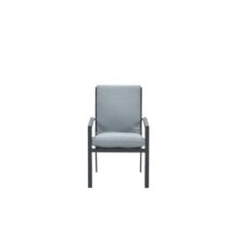 Diningfauteuil Sergio Grijs Tuinmeubelen Aluminium