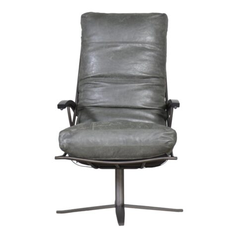 Draaifauteuil Vilena Stof Groen Fauteuil Stof