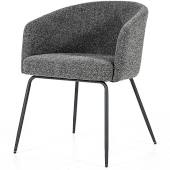 Eleonora Armstoel Astrid Antraciet Stoelen Stof