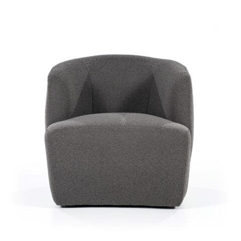 Eleonora Fauteuil Charlotte Antraciet Fauteuil Stof