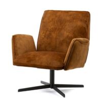 Eleonora Fauteuil Vivian Oker Fauteuil Stof