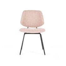 Eleonora Stoel Lynn Roze Stoelen Stof