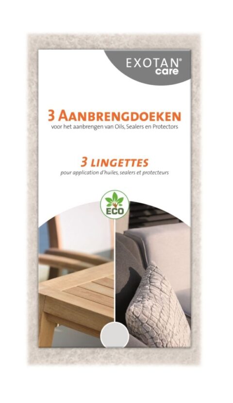 Exotan Care Aanbrengdoeken Set/3 Tuin accessoires