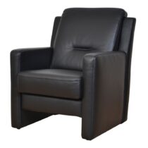 Fauteuil BP4200 Hoog L Zwart Fauteuil Leder