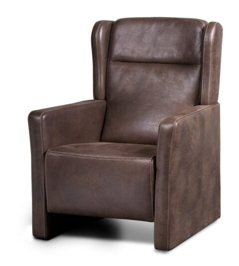 Fauteuil Bryan Bruin Fauteuil Leder